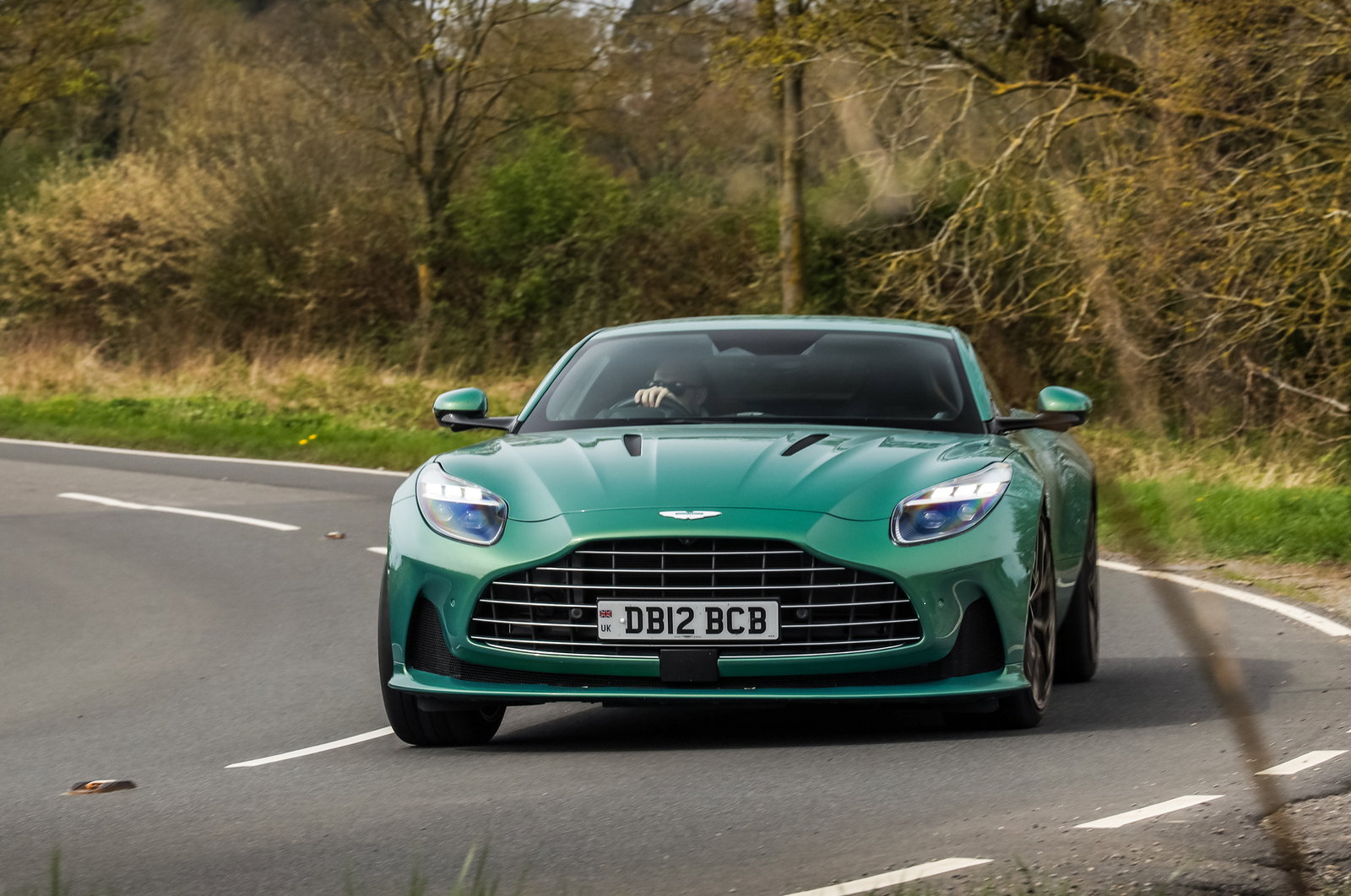 Aston Martin DB12 - driving